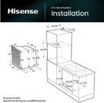 HISENSE Hi8 BlackLine BAS6PH8BUKWF Electric Pyrolytic Steam Smart Oven - Jet Black - Image 20