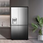 HISENSE PureFlat Infinite RS818N4TIC American-Style Smart Fridge Freezer - Stainless Steel - Image 12