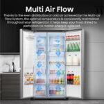 HISENSE PureFlat Infinite RS818N4TIC American-Style Smart Fridge Freezer - Stainless Steel - Image 11