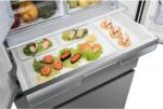 HISENSE PureFlat RF540N4WIE Fridge Freezer - Stainless Steel - Image 5