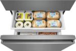 HISENSE PureFlat RF540N4WIE Fridge Freezer - Stainless Steel - Image 4