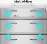 HISENSE PureFlat RF815N4SESE Smart Fridge Freezer - Stainless Steel - Image 7