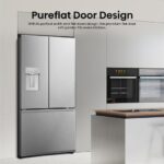 HISENSE PureFlat RF815N4SESE Smart Fridge Freezer - Stainless Steel - Image 3