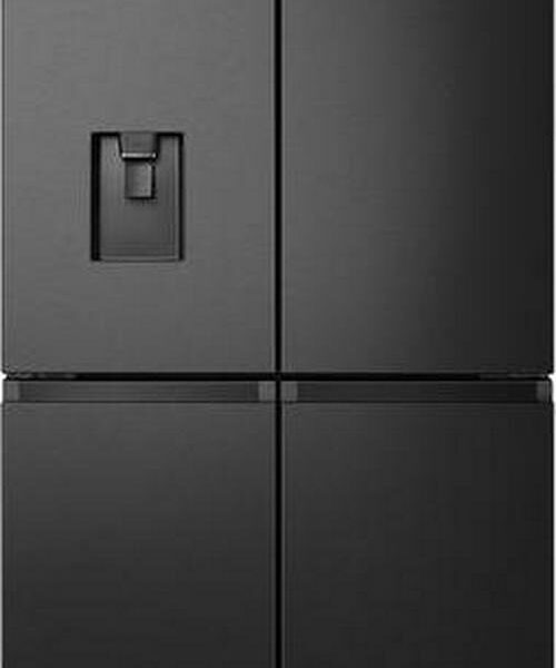 HISENSE PureFlat RQ758N4SWFE Smart Fridge Freezer - Black Stainless Steel