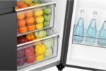 HISENSE PureFlat RS840N4WFE American-Style Smart Fridge Freezer - Black Stainless Steel - Image 16