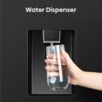 HISENSE PureFlat RS840N4WFE American-Style Smart Fridge Freezer - Black Stainless Steel - Image 8