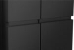 HISENSE PureFlat RS840N4WFE American-Style Smart Fridge Freezer - Black Stainless Steel - Image 14