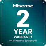 HISENSE RS694N4TFE American-Style Fridge Freezer - Black Stainless Steel - Image 2
