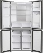 HOOVER HHCR3818ENPL Fridge Freezer - Inox - Image 2