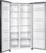 HOOVER HHSBSO-6174XK-1 American-Style Fridge Freezer - Stainless Steel - Image 3