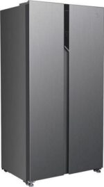 HOOVER HHSBSO-6174XK-1 American-Style Fridge Freezer - Stainless Steel - Image 2