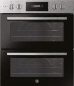 HOOVER HO7DC3B308IN Electric Built-under Double Oven - Stainless Steel and Black