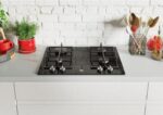 HOOVER HVG6K3B 60 cm Gas Hob - Black - Image 2