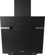 HOTPOINT DropProtect PHVS 61F LT DP K Chimney Cooker Hood - Black