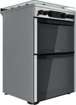 HOTPOINT HDM67G0CCX 60 cm Gas Cooker - Stainless Steel - Image 14