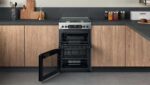 HOTPOINT HDM67G0CCX 60 cm Gas Cooker - Stainless Steel - Image 19