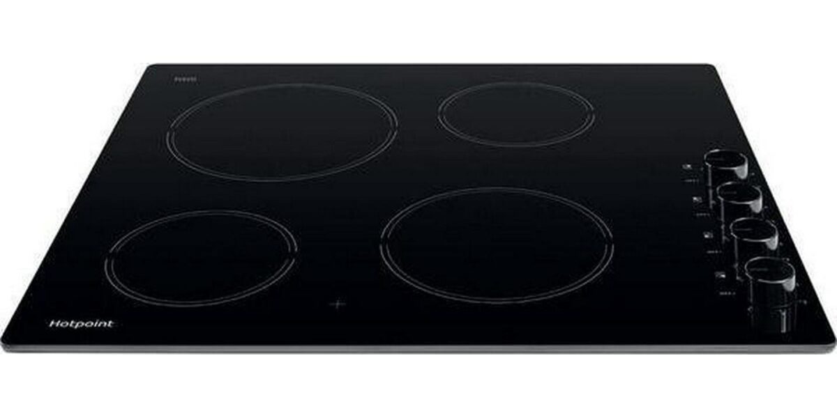 HOTPOINT HR 620 R H 60 cm Electric Ceramic Hob - Black - Image 3