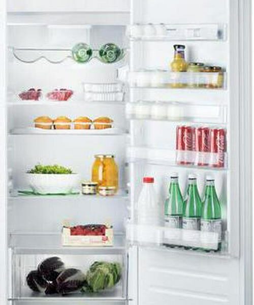 HOTPOINT Low Frost HSZ 18012 UK Integrated Tall Fridge - Sliding Hinge