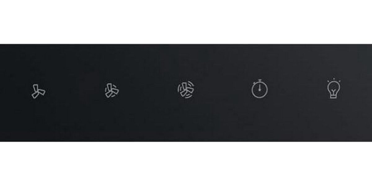 HOTPOINT PHVP 82F LT K Chimney Cooker Hood - Black - Image 2