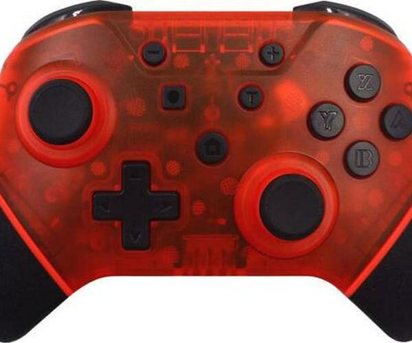 HYPERKIN Armor3 NuChamp Wireless Controller for Nintendo Switch - Ruby Red