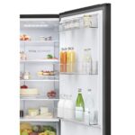 Haier Series 3 HETR3619ENPB Fridge Freezer, E Rated in Slate Black - Image 6