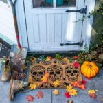 Halloween Coir Door Mat Indoor Outdoor Welcome Mats 60 x 40cm Day of the Dead - Image 5
