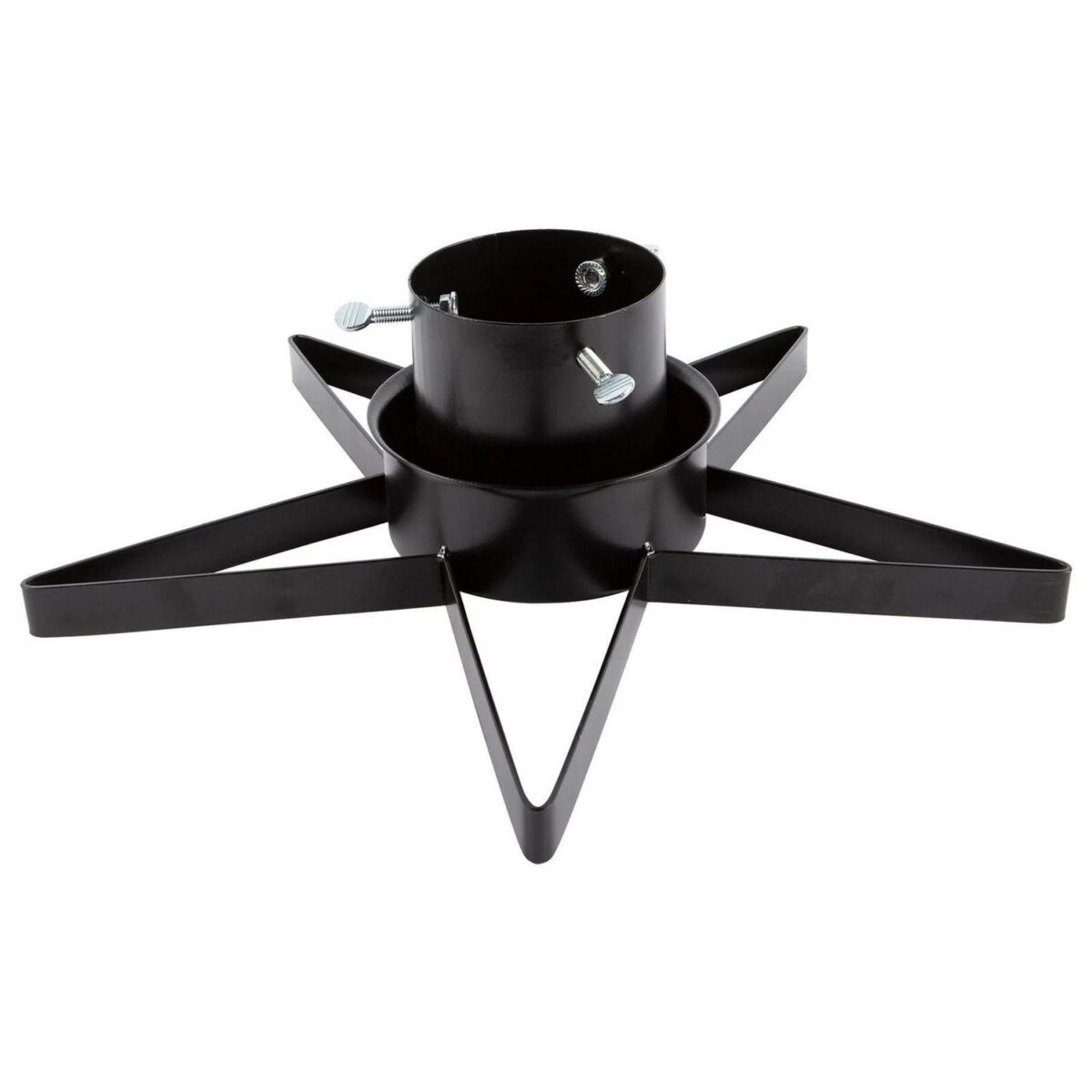 Harbour Housewares Metal Star Christmas Tree Stand - Image 1