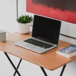 Harbour Housewares Wooden Folding Desk - Image 23