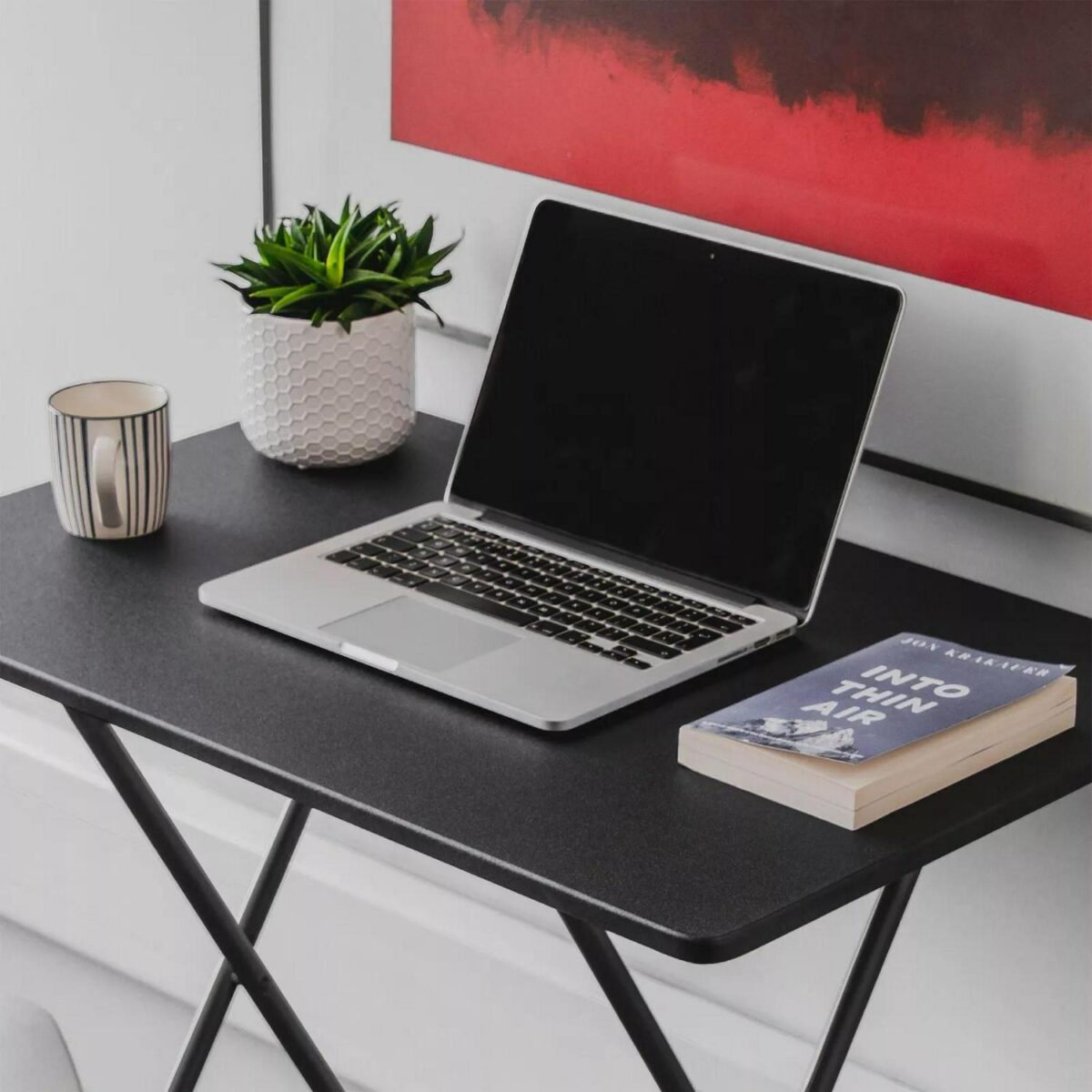 Harbour Housewares Wooden Folding Desk - Image 12