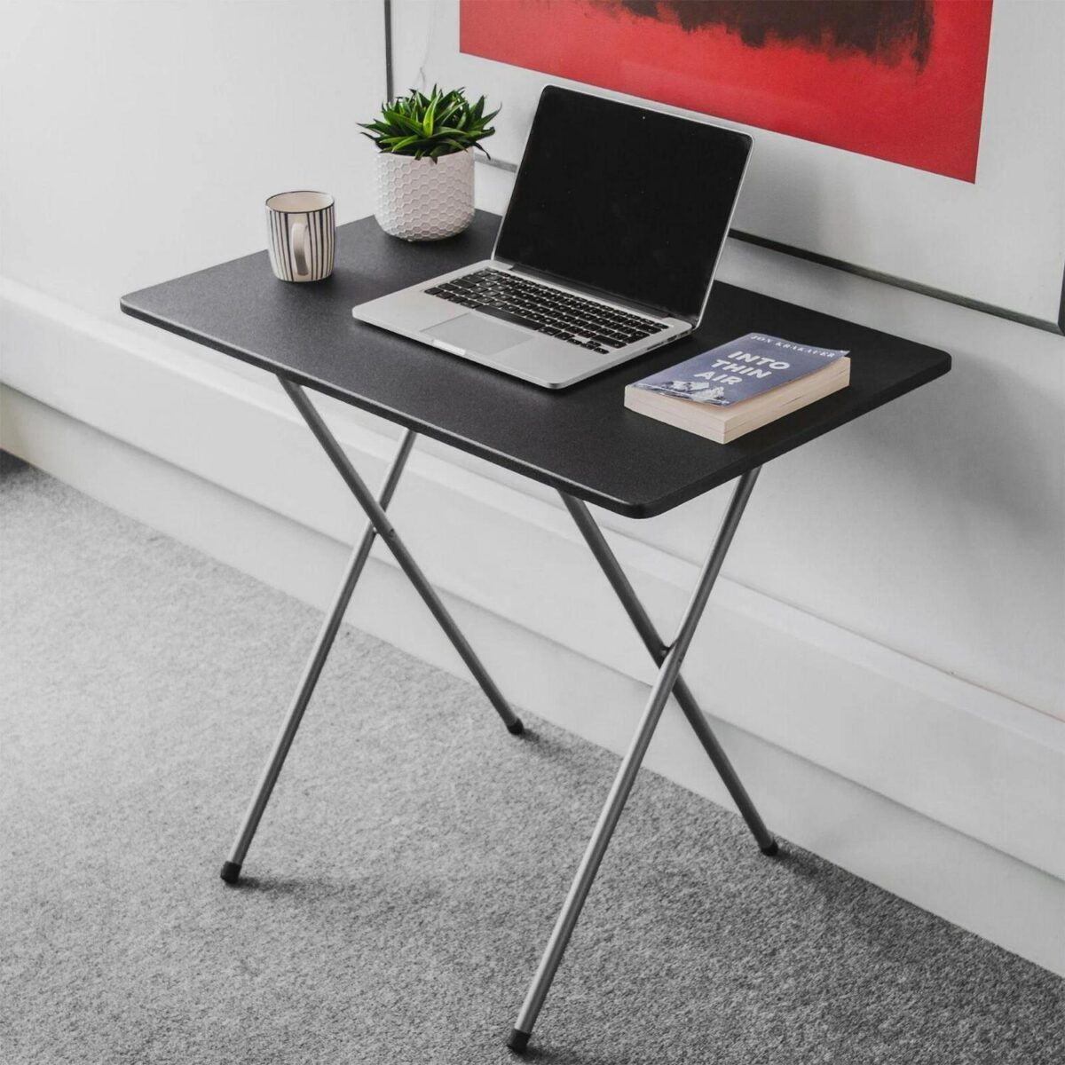 Harbour Housewares Wooden Folding Desk - Image 17