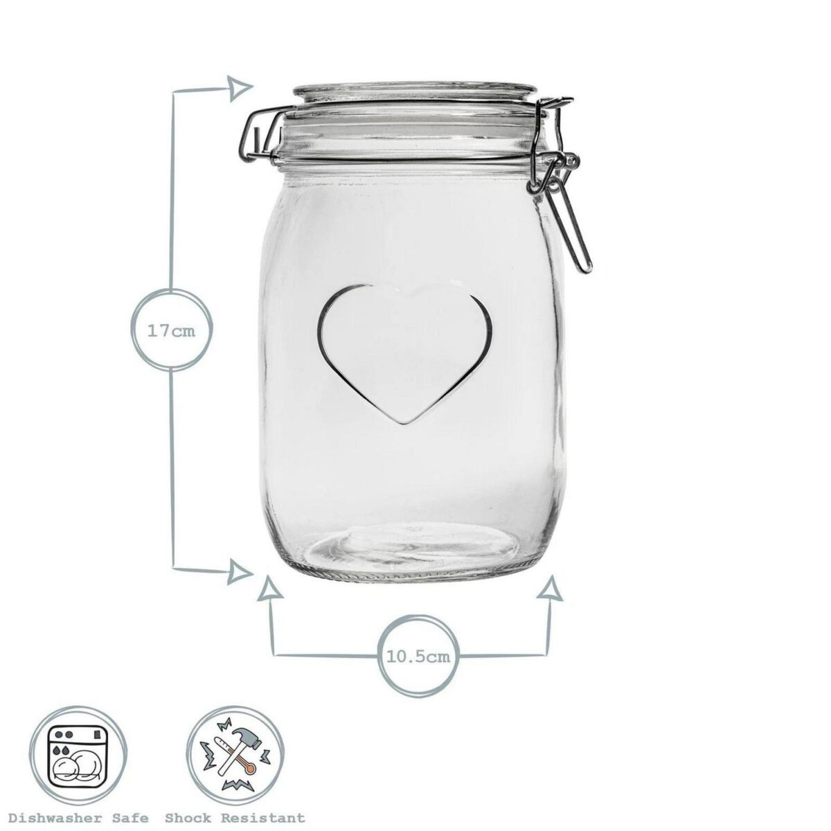Heart Glass Storage 8008d68b629a5714361f047d3544ea8b