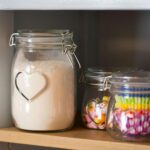 Heart Glass Storage Jar Food Preserving Container Clip Lid 1.5 Litre Clear Seal - Image 2