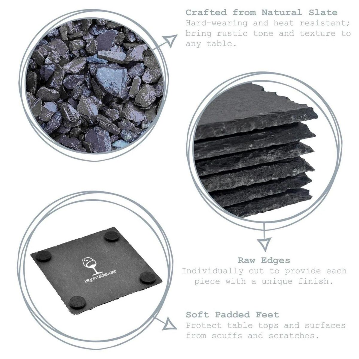 Heart Slate Coasters 8b230299d361baeb4e790582596b9f45