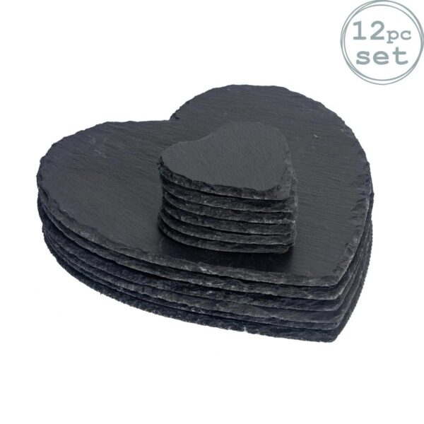 Heart Slate Placemat 7632da60444f72721807d04a6cb8e21a