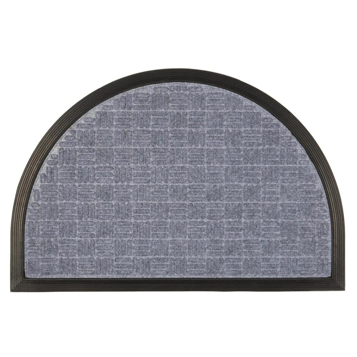 Heavy Duty Door Mat Extra Tough Indoor Outdoor Office Mats 60 x 40cm Grey - Image 1