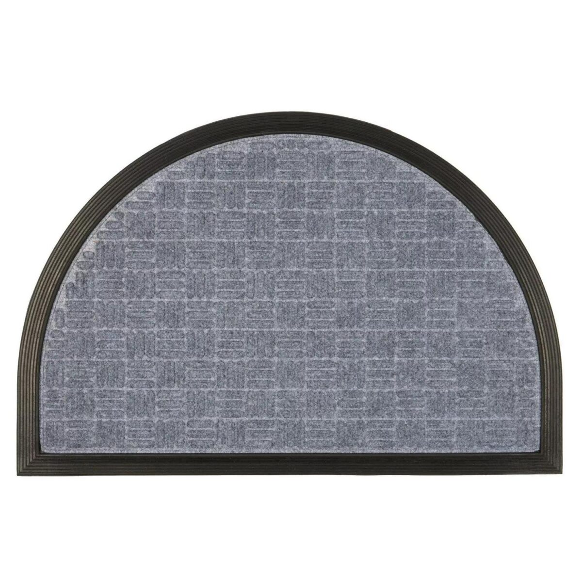 Heavy Duty Door Mat Extra Tough Indoor Outdoor Office Mats 60 x 40cm Grey - Image 1