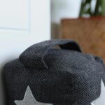 Herringbone Door Stop Country Cottage Decorative Interior Doorstop Stay Star - Image 6