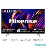 Hisense 85E77NQTUK PRO 85 Inch 4K QLED Freely Smart TV