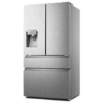 Hisense RF728N4SASE, Multi Door Fridge Freezer with Non Plumbed Water and Ice Dispenser, E Rated in Stainless Steel - Image 2