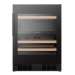 Hisense RW3N122GSLF, 46 Bottle Freestanding, Dual Zone Wine Cooler in Black - Image 6