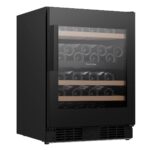Hisense RW3N122GSLF, 46 Bottle Freestanding, Dual Zone Wine Cooler in Black - Image 4