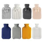 Hot Water Bottle with Cover Natural Heat Aid Therapy Sleeve 2L