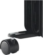 IGENIX IG2621BL Portable Oil-Filled Radiator - Black - Image 2