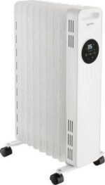 IGENIX IG2621 Portable Oil-Filled Radiator - White - Image 2
