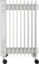 IGENIX IG2621 Portable Oil-Filled Radiator - White - Image 3
