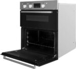 INDESIT Aria IDU 6340 IX Electric Built-under Double Oven - Stainless Steel - Image 2