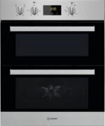 INDESIT Aria IDU 6340 IX Electric Built-under Double Oven - Stainless Steel