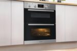 INDESIT Aria IDU 6340 IX Electric Built-under Double Oven - Stainless Steel - Image 6