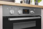 INDESIT Aria IDU 6340 IX Electric Built-under Double Oven - Stainless Steel - Image 8