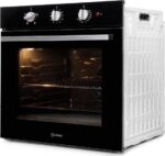 INDESIT Aria IFW 6330 Electric Single Oven - Black - Image 4
